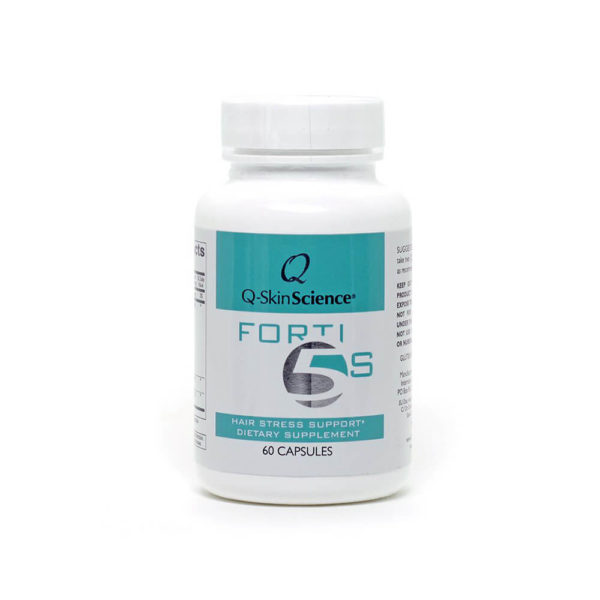 Q-SkinScience Forti5 S - Hair Stress Support Dietary Supplement
